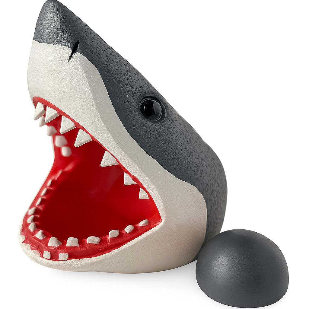 Great White Shark Magnetic Aquarium Ornament | OrnaMounts™
